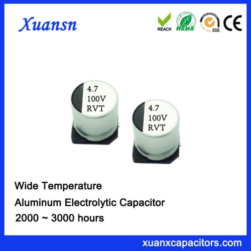 Customized 4.7UF 100V Standard SMD Capacitor