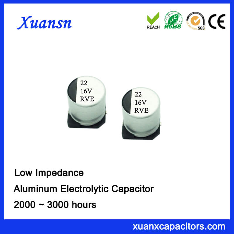 22UF 16V SMD High Frequency Low Impedance Capacitor 22UF 16V SMD High Frequency Low Impedance Capacitor