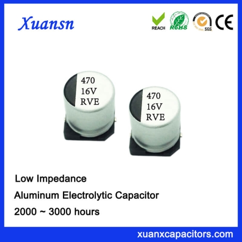 470UF 16V Chip High Frequency Electrolytic Capacitor