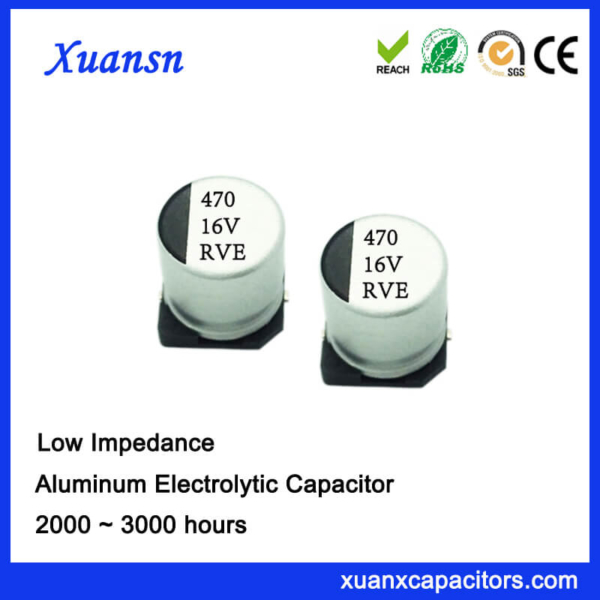 470UF 16V Chip High Frequency Electrolytic Capacitor