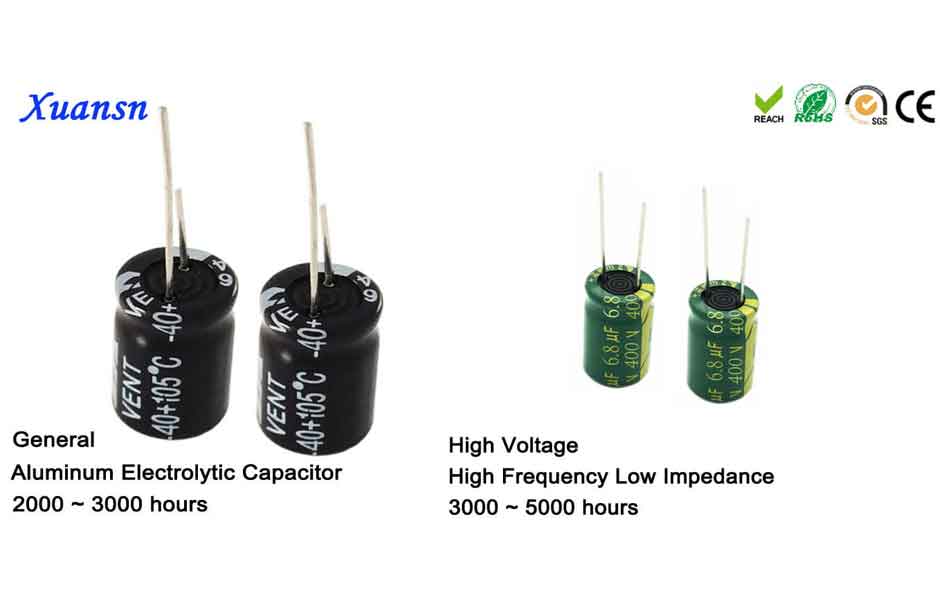 high frequency electrolytic capacitor