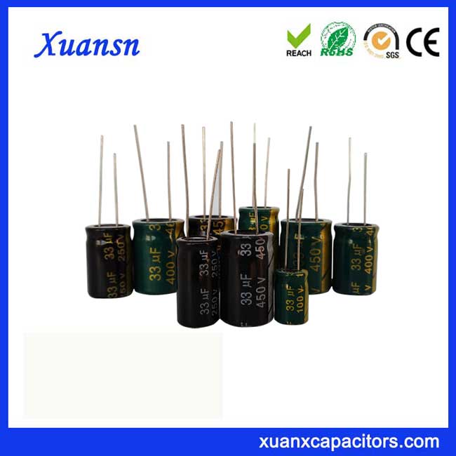 Electrolytic capacitor 33UF,Low ESR, Long Life, High Temperature,high
