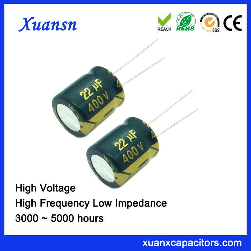 Radial Electrolytic Capacitor 22uf400v High Quality Xuansn Capacitor Mfr