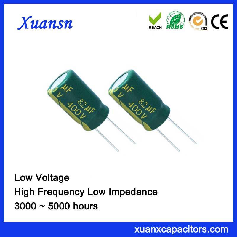 Fixed capacitor 82uf400v made in china xuansn capacitor MFR