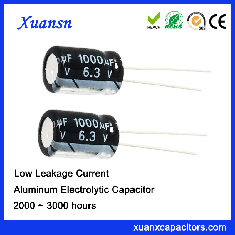 1000-6.3 Low leakage current capacitor 1000uf6.3v