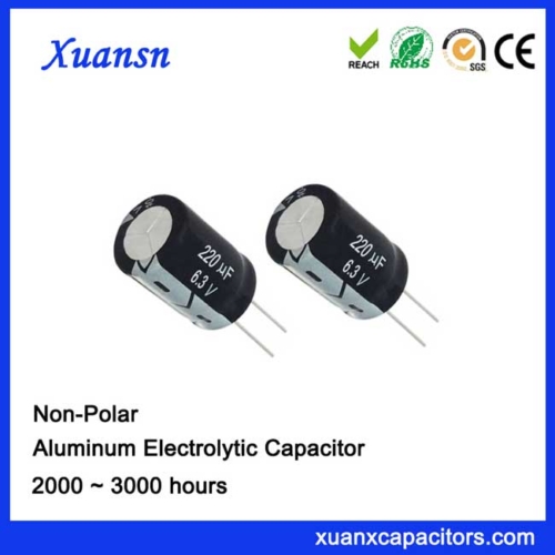 Bipolar capacitor 220uf6.3v