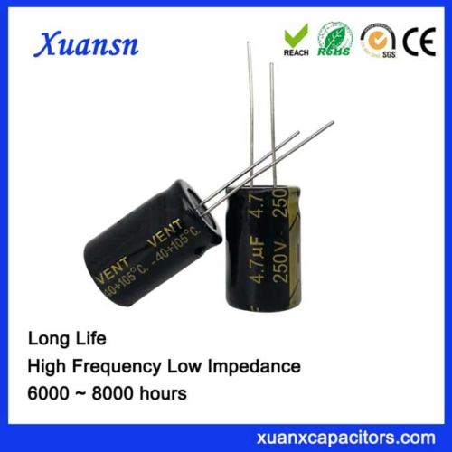 High quality capacitor 4.7uf250v