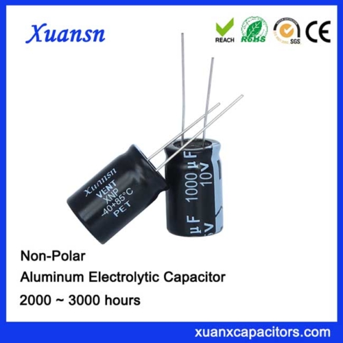Non polarized capacitor 1000UF10v