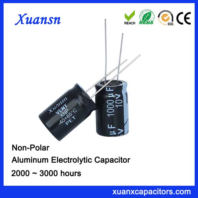 1000uf10v Non polarized capacitor 1000UF10v