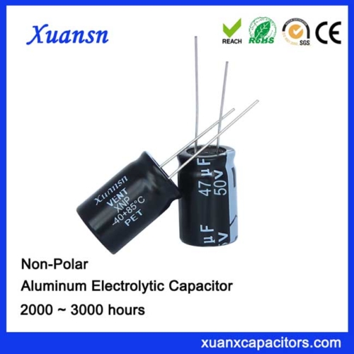 Non polar capacitor 47UF50V