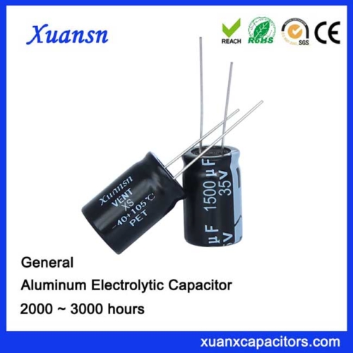 high ripple current electrolytic capacitor 1500UF35V