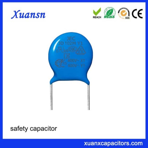 safety capacitor y1 102M400V