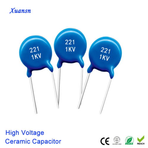 high voltage ceramic capacitor 221K1KV