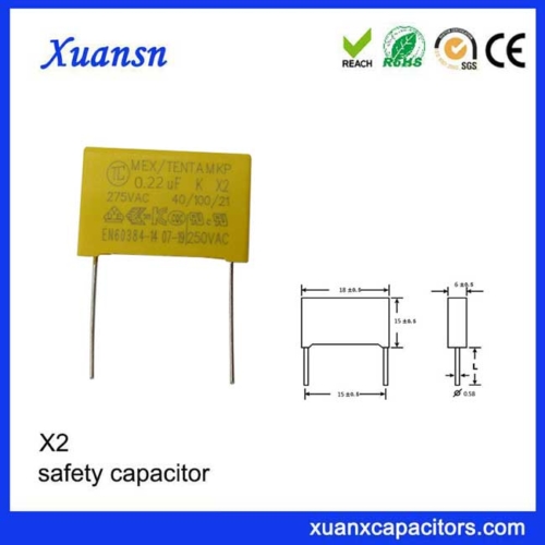 x2 safety capacitor 224k