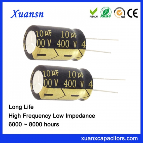 10uf 400v low loss capacitor manufacturer