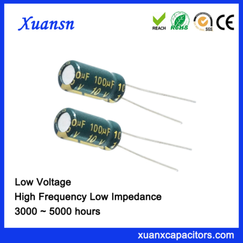 100UF10V 3000hours Low Leakage Capacitor