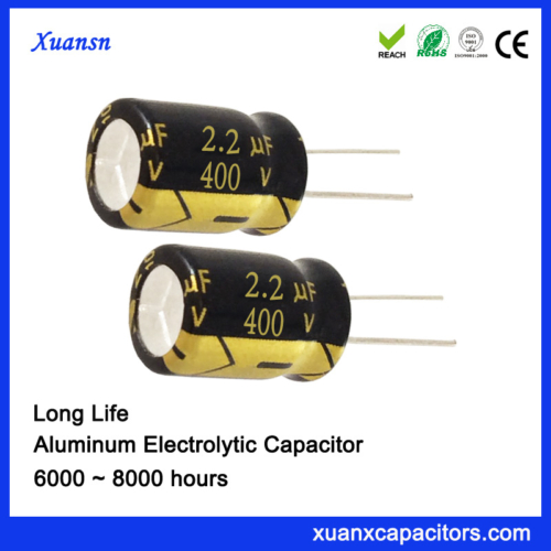 charging capacitor 2.2UF400V high voltage