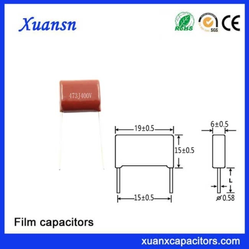 film capacitor characteristic 473J400V