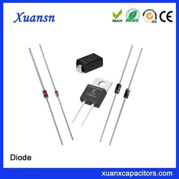 diode,Schottky diodes,rectifier diode,Zener diode,Bidirectional trigger diode
