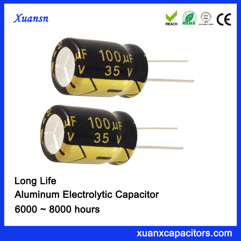 how to check Electrolytic Capacitor 100uf35v,Large inventory
