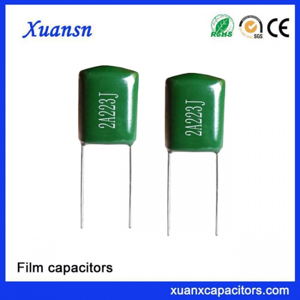 Lighting Capacitor 223J100V Polyester Film Capacitor 2A223J