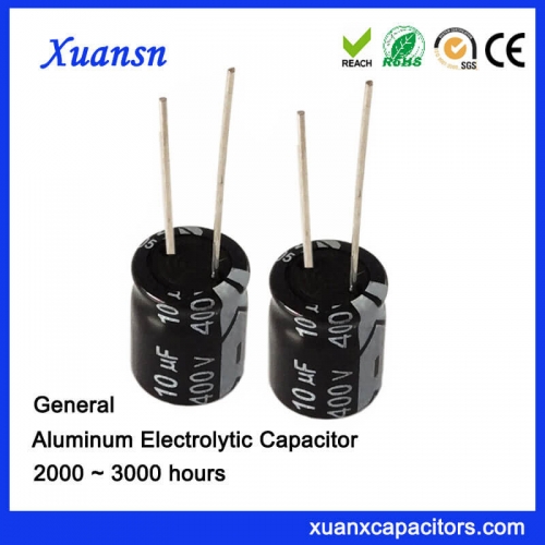 Large volume capacitor 10UF 400V