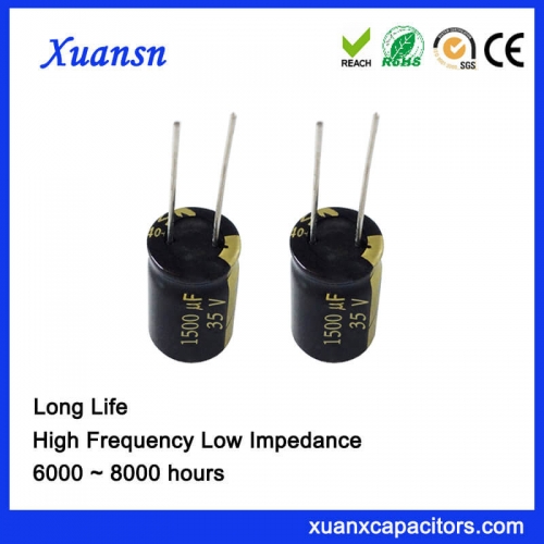 Environmental protection capacitor 1500UF 35V