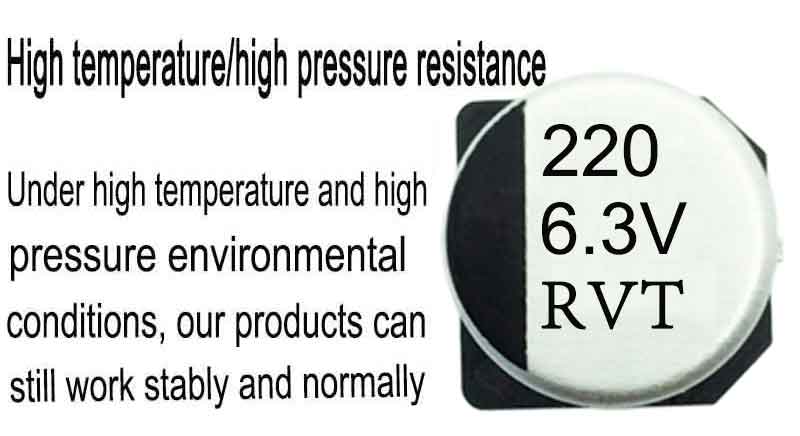 Cathode and anode aluminum foil RVT 220UF 6.3V