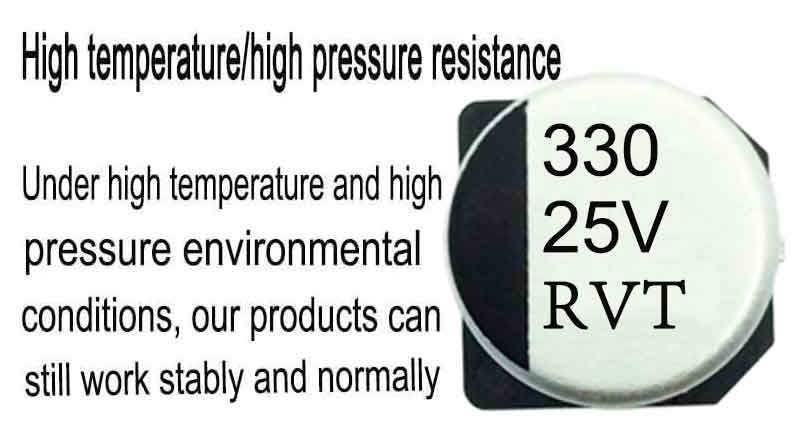 Original SMD electrolytic capacitor 330UF