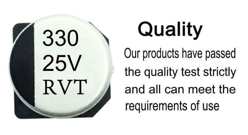 Original SMD electrolytic capacitor 330UF