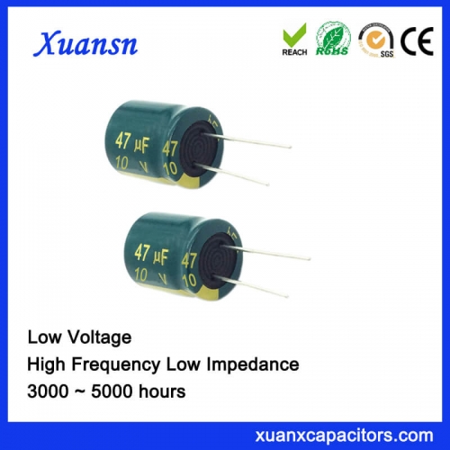 High quality capacitor 47UF 10V