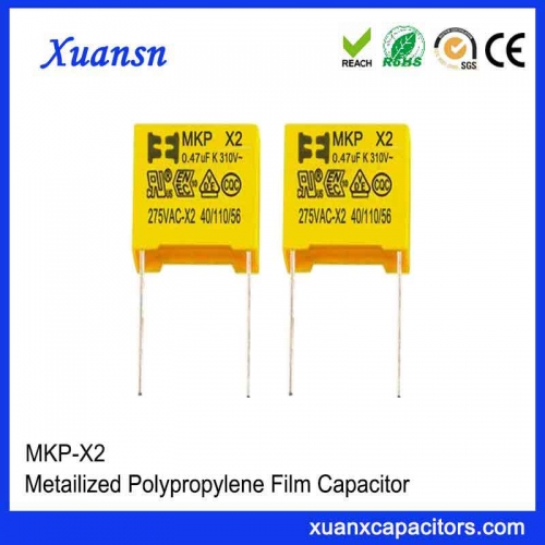Safety capacitor X2