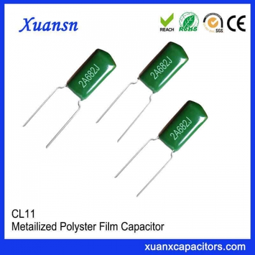 green polyester capacitor CL11