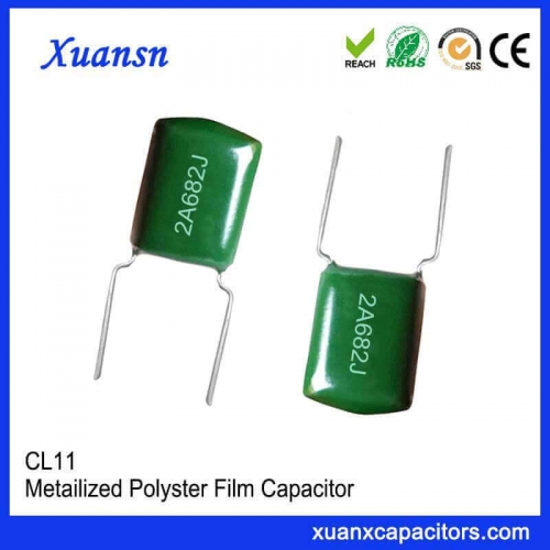 green polyester capacitor CL11