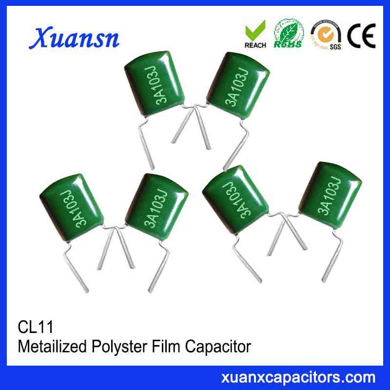 Inductive structure capacitor CL11 103J1000V xuansn capacitor MFR