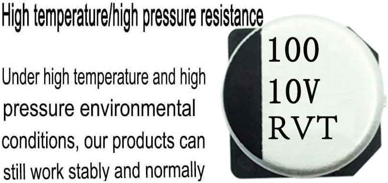 High temperature patch electrolysis 100uf