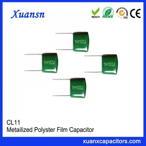 Environmental protection polyester film capacitor CL11