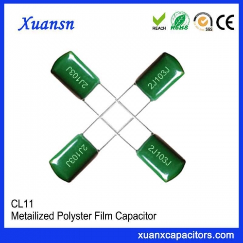 Mylar polyester film capacitor CL11