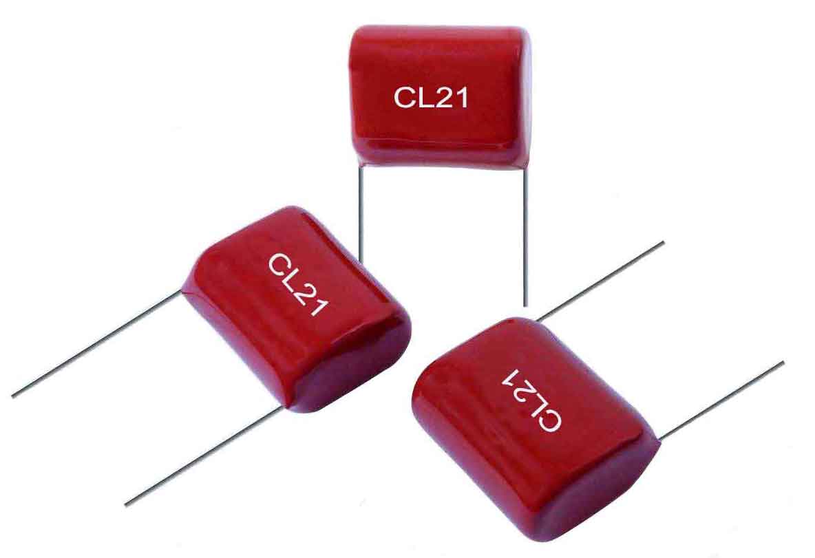 HBC 10uF 100V Metallized Film Capacitor - CL21 106J P22 (5-Pack)
