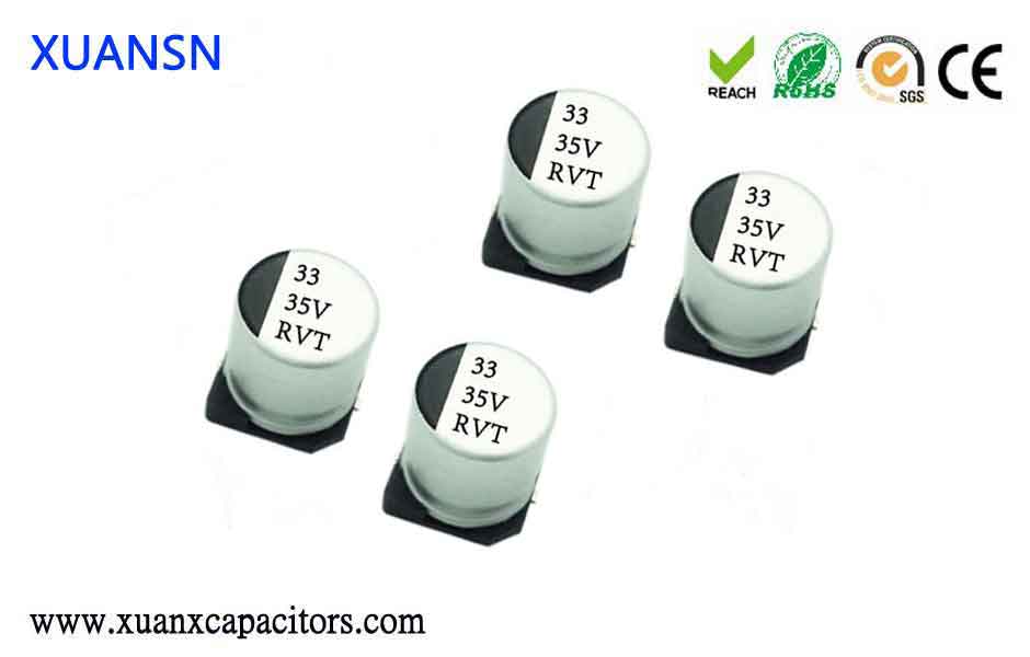 SMD electrolytic capacitors lifetime xuansn capacitor MFR