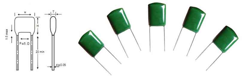 104 polyester capacitor