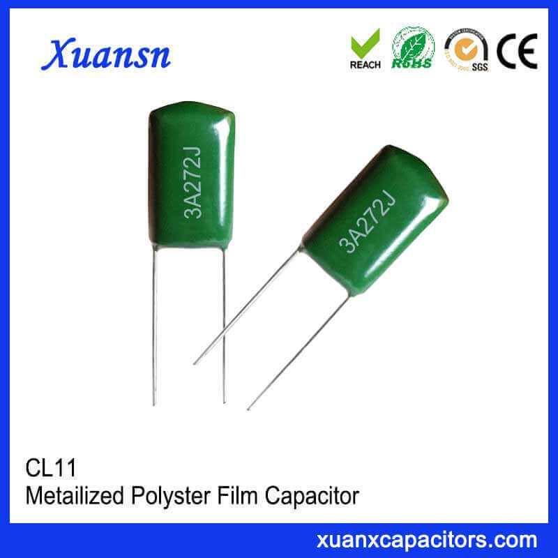 Polyester capacitor 272J1000V Polyester capacitor 272J1000V