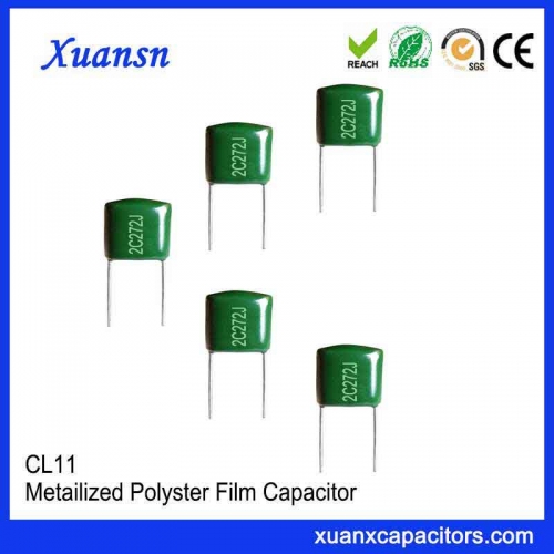 cl11 inductive polyester film capacitor