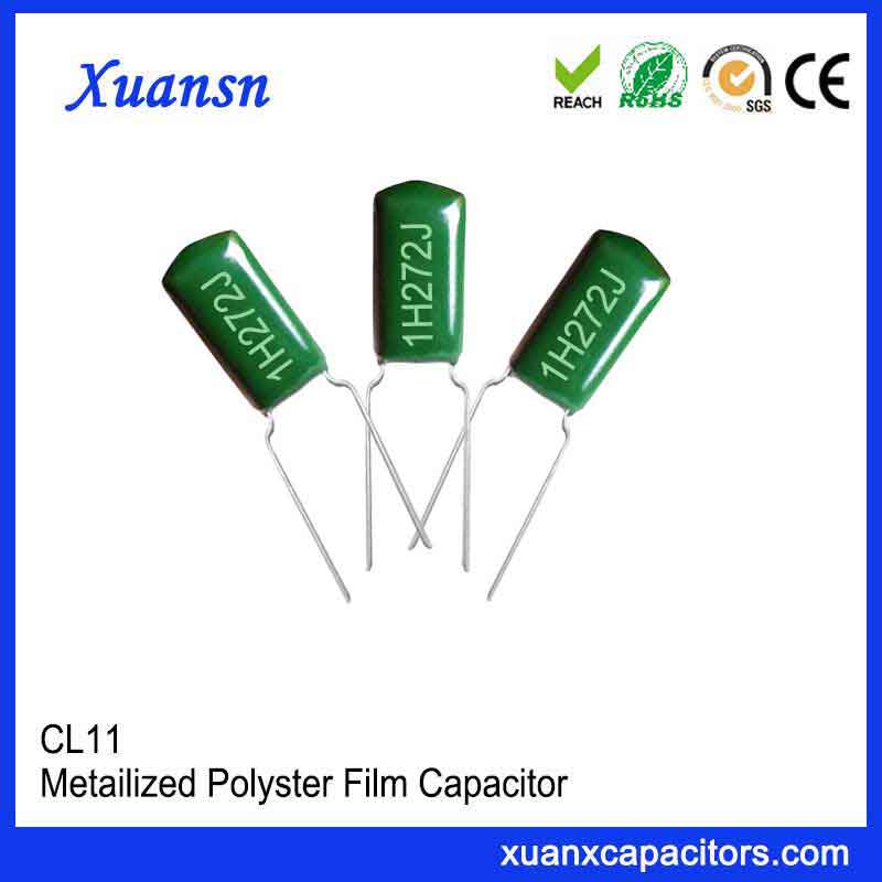 0.0027uf polyester film capacitor 0.0027uf polyester film capacitor