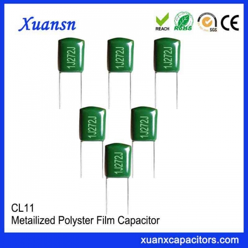 CL11 polyester film capacitor