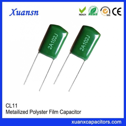 CL11 capacitor 2A102J