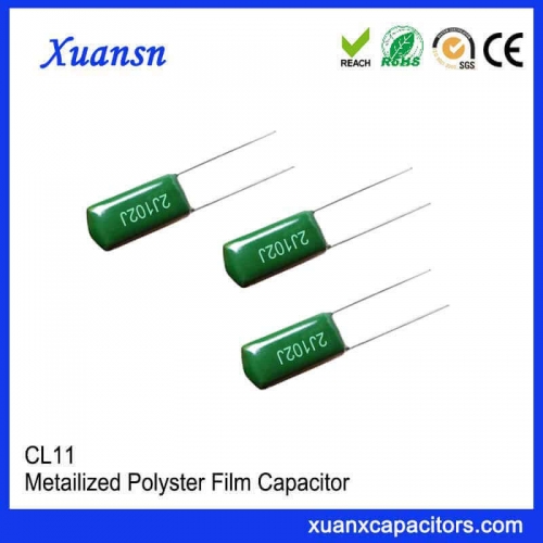 CL11 film polyester capacitor