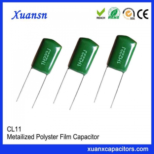 High quality metal film capacitors