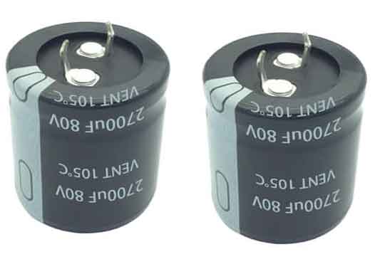 horn electrolytic capacitor