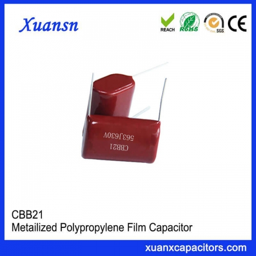 Long life CBB21 capacitor